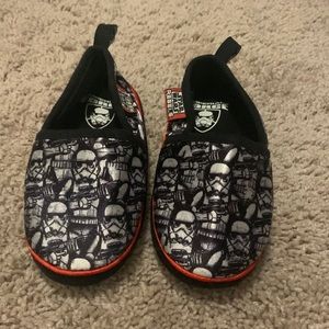 Star Wars storm trooper house shoes slippers size 9/10 boys